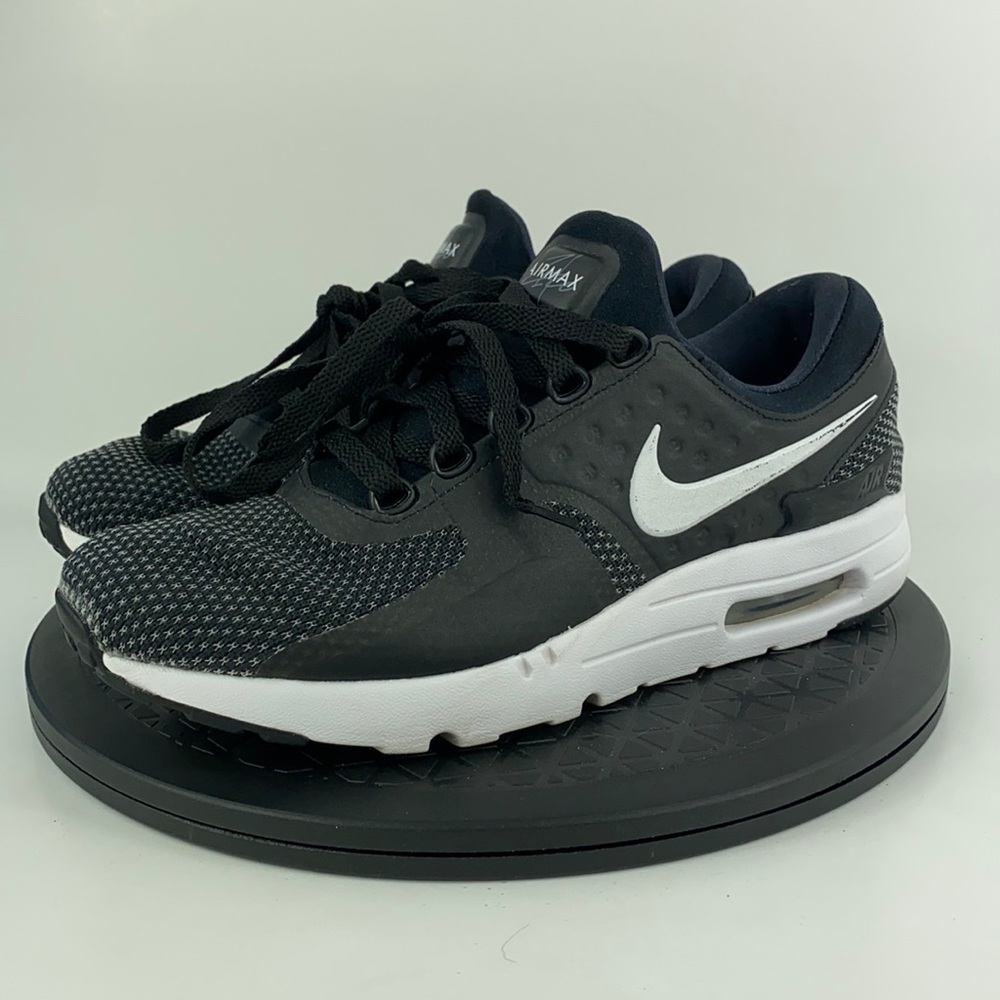 Nike Air Max Zero Essentials Black/White Athletic Shoes 876070-004 Men's Size 8